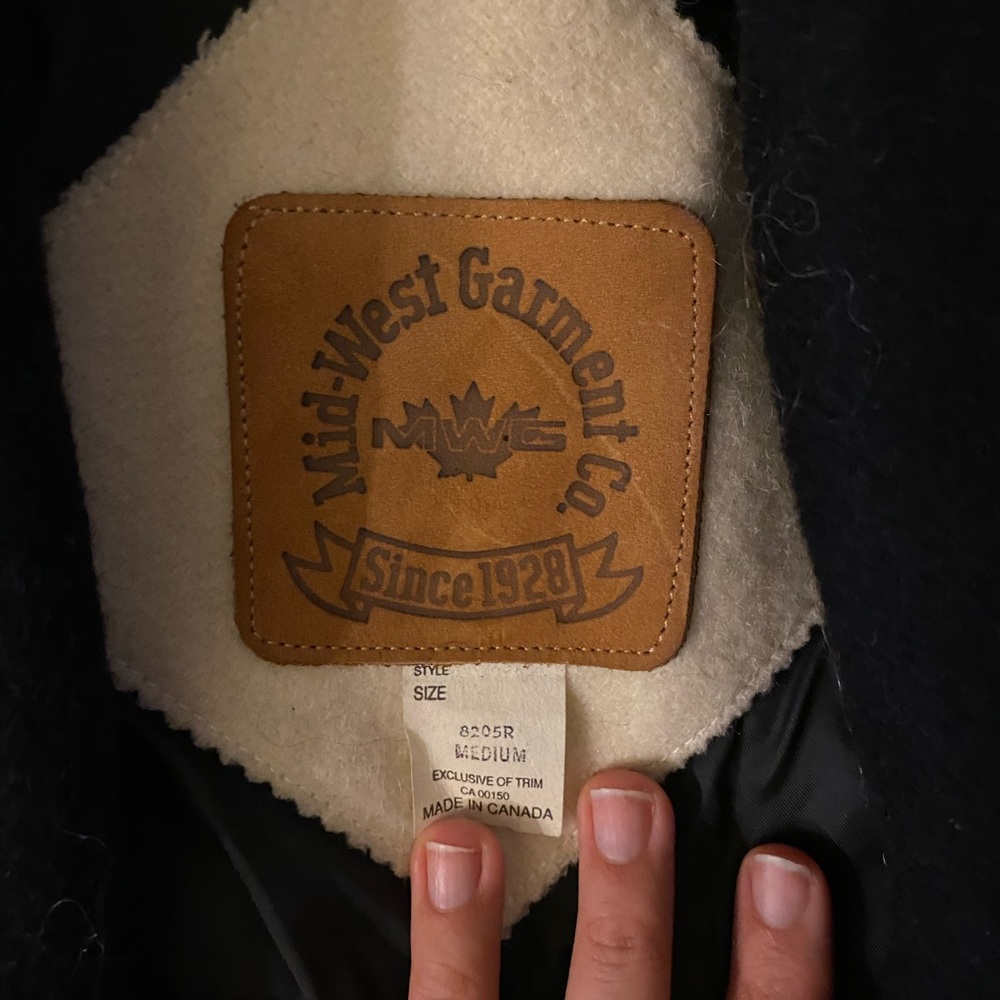 Western wool jacket by Mid-west Garment Co - Picture 2 of 6